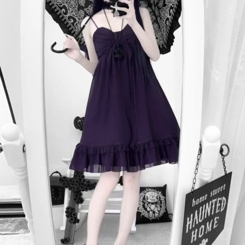 Vintage Elegant Halter Midi Dr - French Vintage Floral Midi Dress 评论和价格