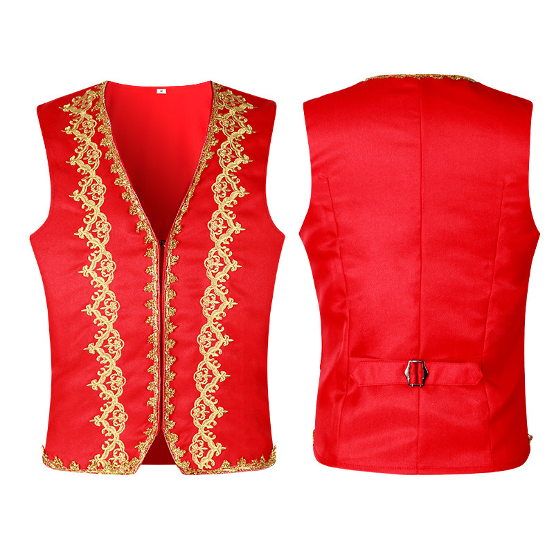Medieval Gold Embroidery Baroq - Tops 评论和价格