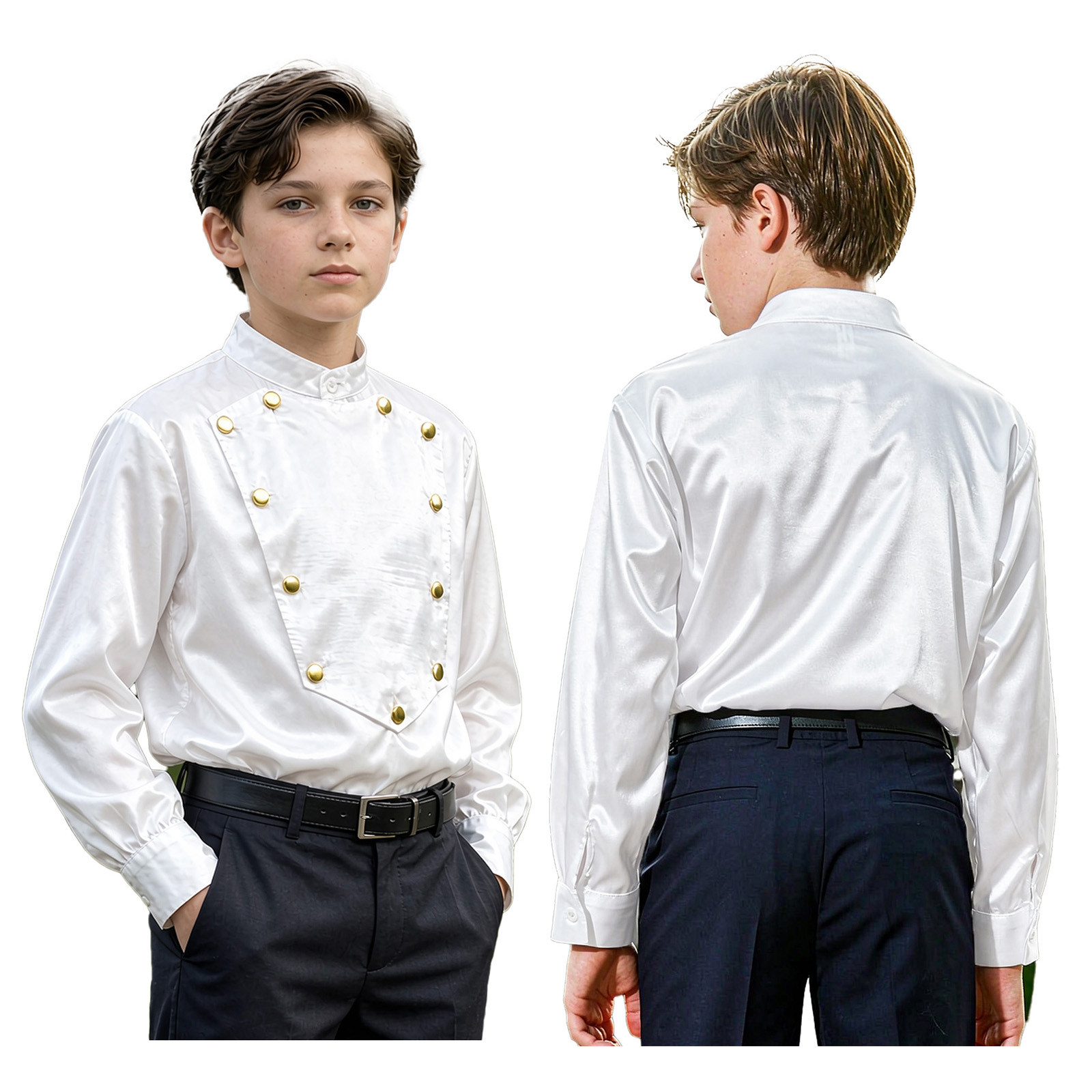 Boys Vintage Renaissance Shirt - Tops 评论和价格